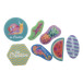 ColoBadge white  magnetic badge 