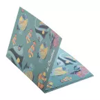 Dioptry Mail white  postcard glasses cloth 
