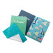 Dioptry Mail wit  custom made brillendoekje met ansichtkaart 