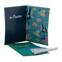 Dioptry Mail white  postcard glasses cloth 