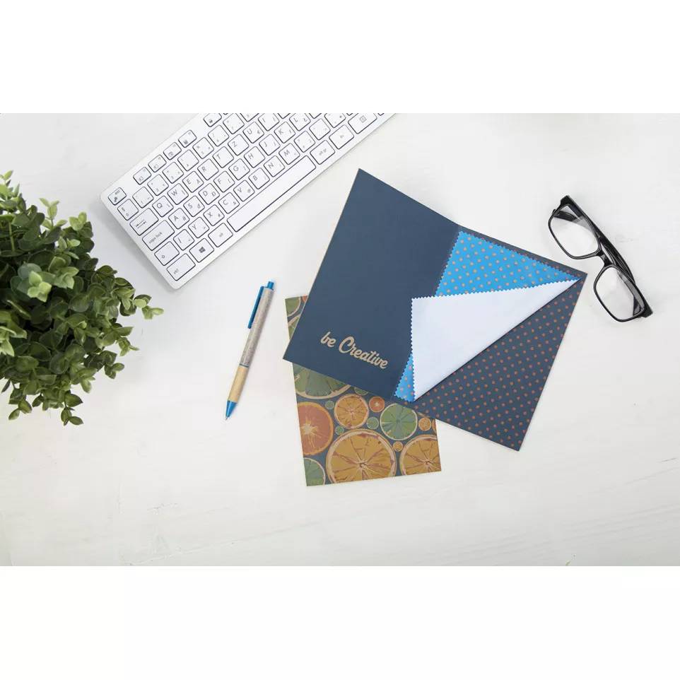 Dioptry Mail blanc  essuie-lunettes 