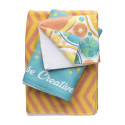 CreaTowel S wit  handdoek met sublimatiedruk 