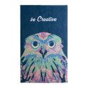 CreaTowel S wit  handdoek met sublimatiedruk 