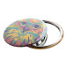 BeautyBadge argenté  Miroir de poche 
