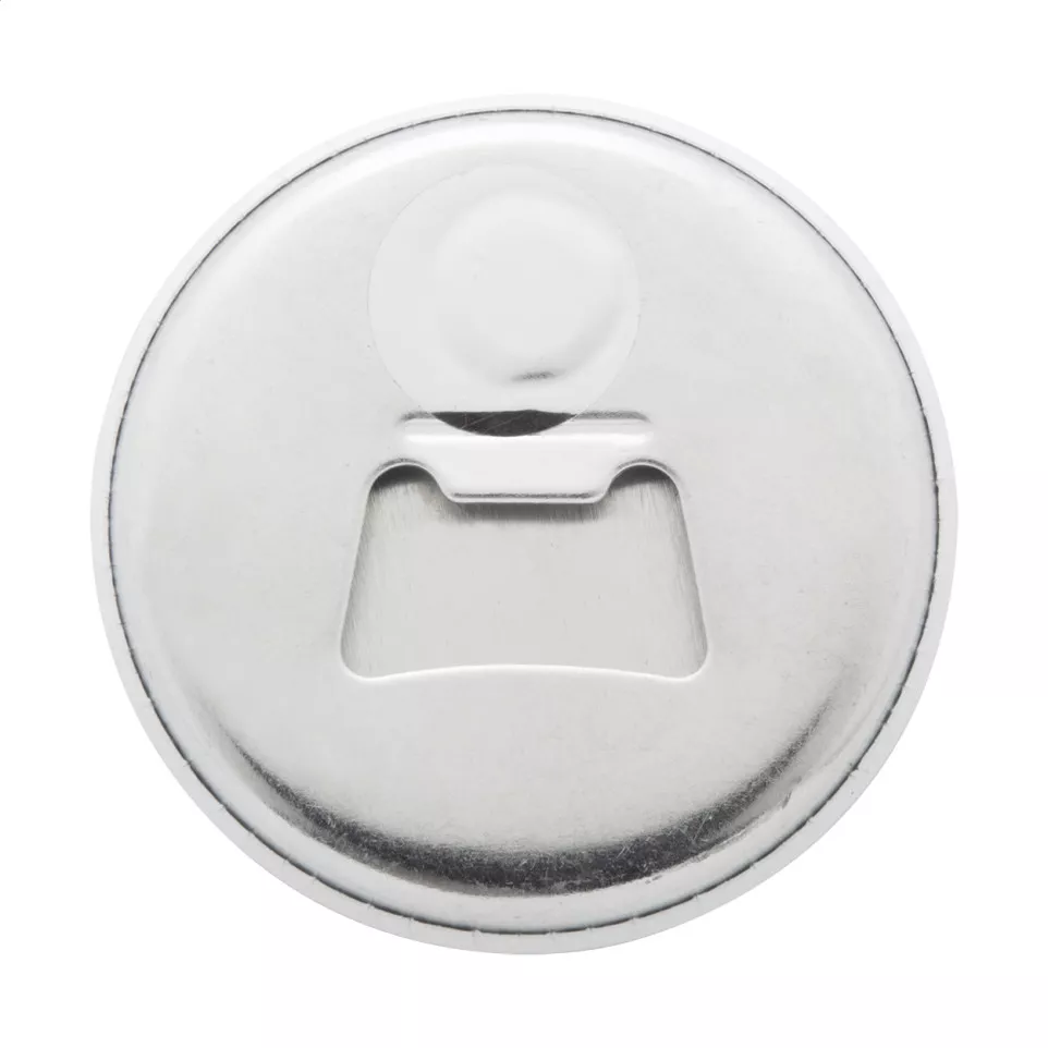 MagBadge Bottle silver white pin...