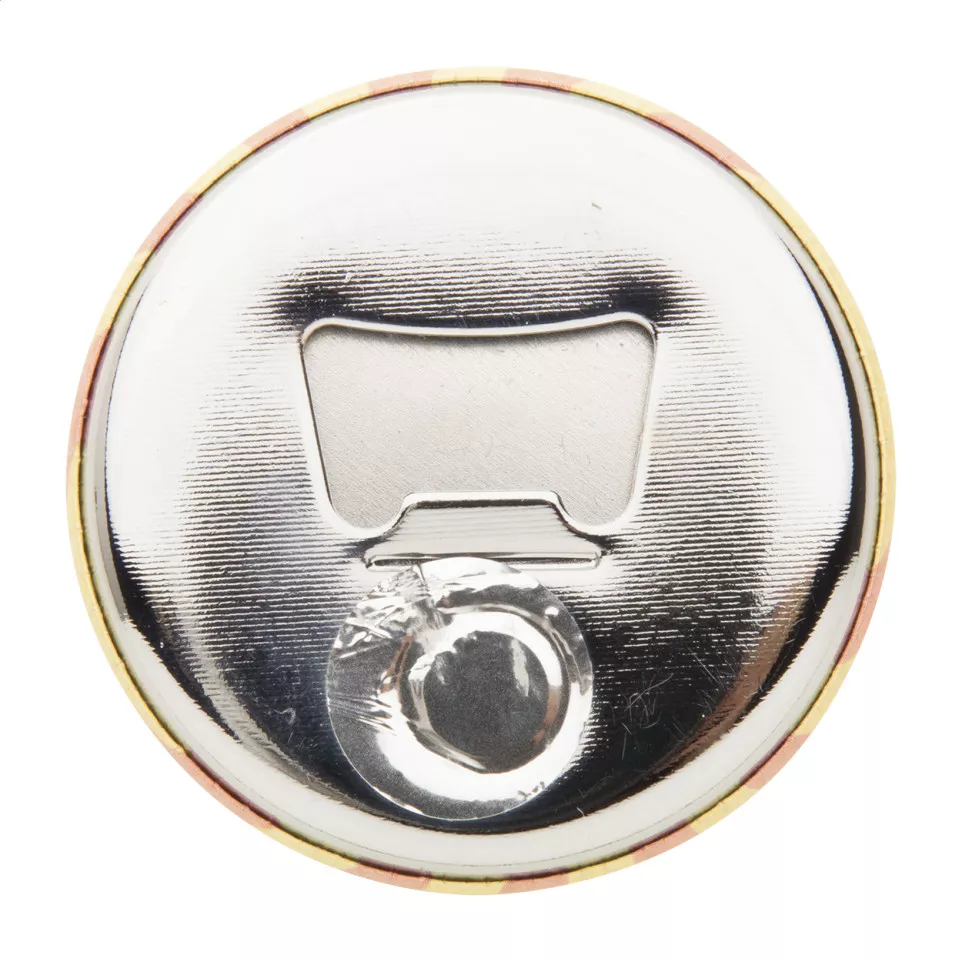 MagBadge Bottle silver white pin...