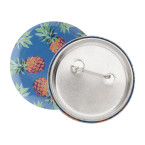 PinBadge Maxi white silver...