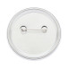 PinBadge Maxi blanc argenté badge 