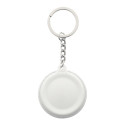 KeyBadge Mini white  pin button keyring 
