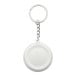 KeyBadge Mini wit  button sleutelhanger met pin 