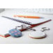 KeyBadge Mini wit  button sleutelhanger met pin 