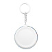 KeyBadge Mini blanc  porte-clés badge 