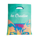 SuboShop Zero white  custom non-woven shopping bag 