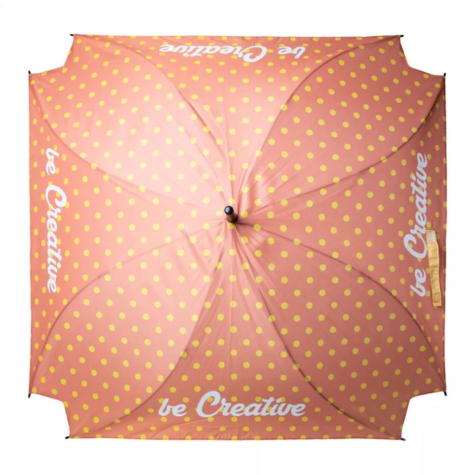 CreaRain Square white  custom umbrella 