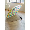 CreaRain Square wit  custom made paraplu 