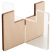 Candix transparent  candle holder 