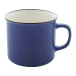 Woodstock blue white vintage mug 