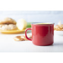 Woodstock rouge blanc mug vintage 
