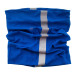 Reflex blauw  reflecterende multifunctionele sjaal 