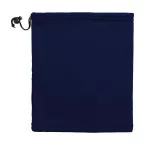 Swoosh bleu foncé  cache-col et bonnet 