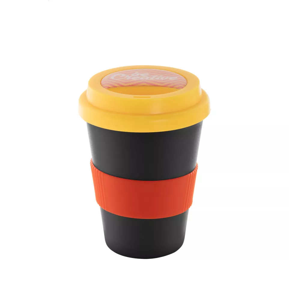 CreaCup Mini orange  Mug thermos, grip C