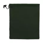 Swoosh dark green  neck warmer and hat 
