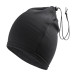 Swoosh zwart  nek verwarmer en muts 