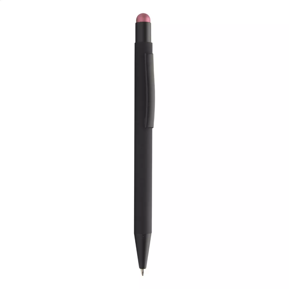 Pearly fuchsia noir stylo à bille 