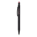 Pearly fuchsia zwart balpen 