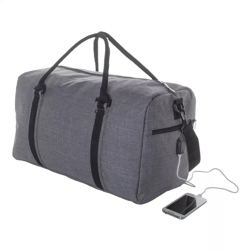 Cutler ash grey  sports bag 