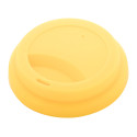 CreaCup Mini yellow  customisable thermo cup, lid B