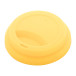 CreaCup Mini yellow  customisable thermo cup, lid B