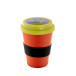 CreaCup Mini oranje  custom made thermobeker, mok A
