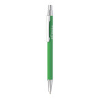 Chromy green  ballpoint pen 