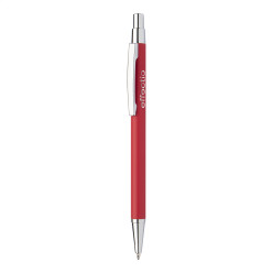 Chromy red  ballpoint pen 