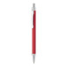 Chromy red  ballpoint pen 