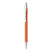 Chromy orange  ballpoint pen 