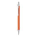 Chromy orange  ballpoint pen 