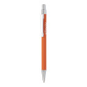 Chromy orange  ballpoint pen 