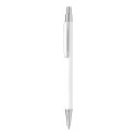 Chromy white  ballpoint pen 