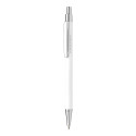 Chromy white  ballpoint pen 