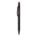Pearly brons zwart balpen 