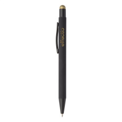 Pearly goud zwart balpen 