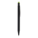 Pearly groen zwart balpen  