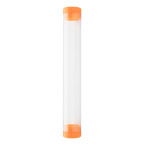 Crube orange transparent tube 