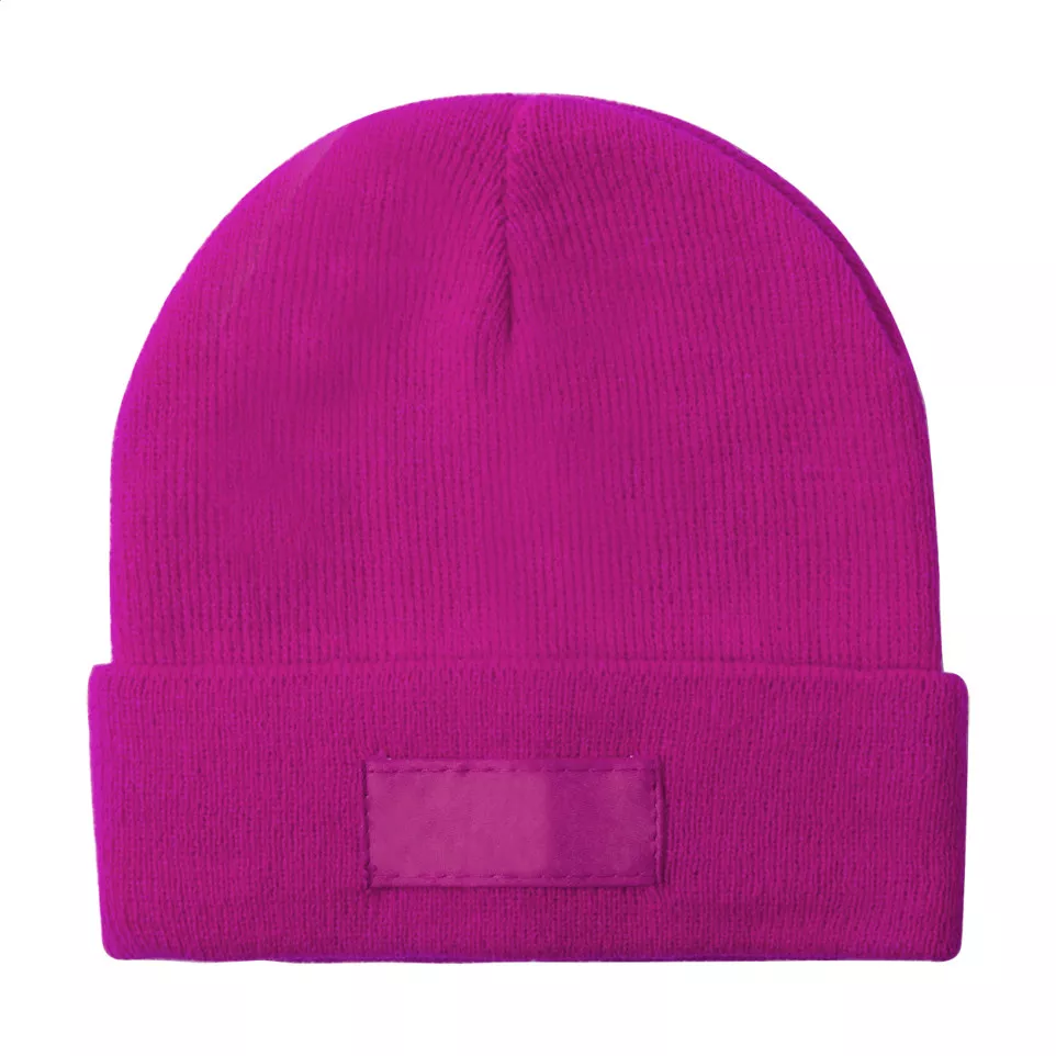 Pronsen fuchsia  winter muts 