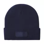 Pronsen donker blauw  winter muts 
