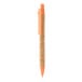 Subber orange natural ballpoint pen 