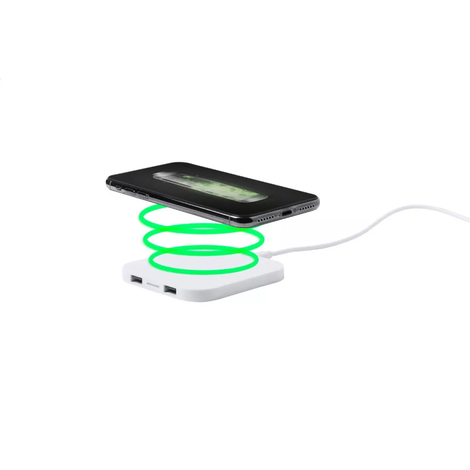 Flodok wit  draadloze oplader 