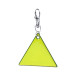 Trikke yellow  reflective keyring 